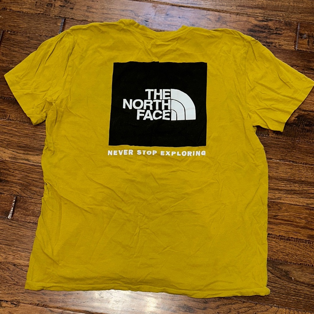 The North Face Mustard Yellow Logo Tee